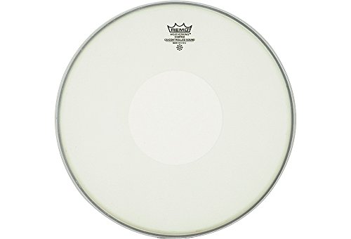 Peau de batterie CS Ambassador Remo blanche 14" pour transformer vos sessions de répétition