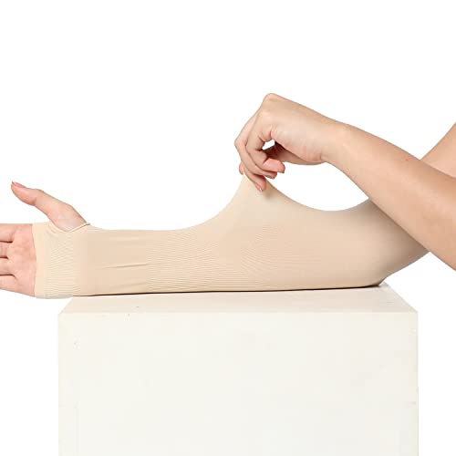 Image of Haute Sauce UV Protection cooling Arm Sleeves | Bike gloves | Hand Gloves | Hand sleeves | full hand gloves for women | sports wear | sun protection | football accessories, cricket sleeves