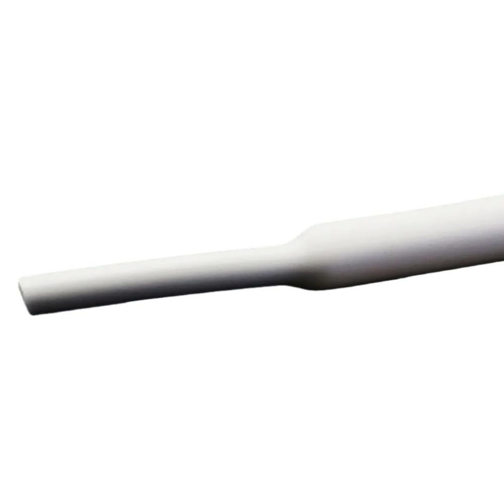 Guaina termorestringente impermeabile, Guaina termorestringente rivestita con adesivo a doppia parete 4:1 for dimensioni multiple elettriche multicolori(White,32MM*5METERS)