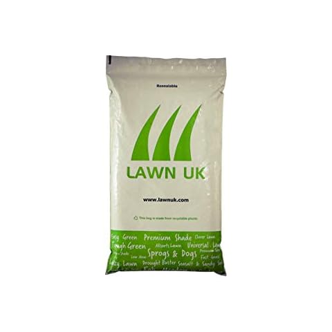 Sprogs & Dogs Ultra Hardwearing Grass Seed by Lawn UK - Ultimate Grass Seed for Family lawns, Super Durable, Tough Lawn Seed Mixture - Fast Growing (1kg) Cover