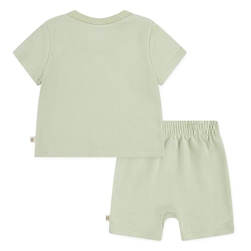 Image of HUGGIES Baby Baby One Pocket T-shirt and Shorts 2-piece Outfit Set