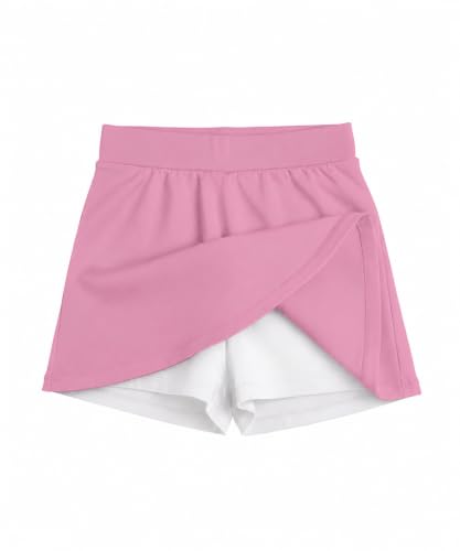 Image of KYDA KIDS Girls 100% Pure Cotton Skater Skirt with Attached Inner Shorts | Ideal for Summer Sports, Play & Casual Wear | Comfortable Fit for Girls Aged 2-16 Years