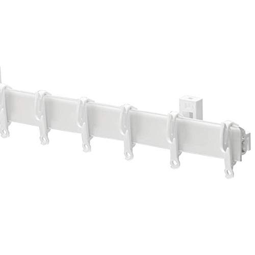 Swish Sologlyde Curtain Track Set, White, 125 Cm