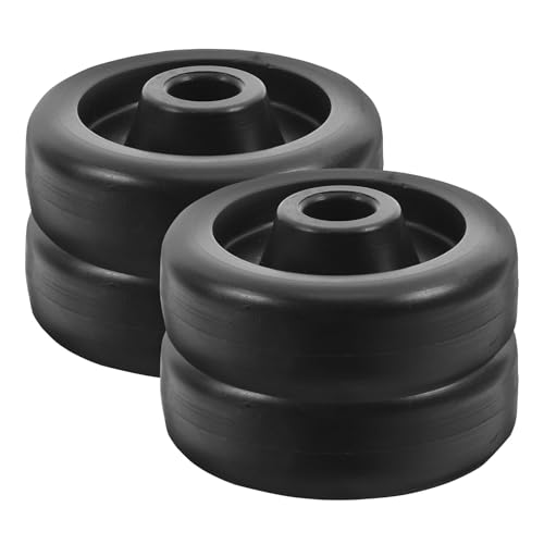 Homoyoyo Ruedas Giratorias para Equipo Fitness, Juego de 4 Ruedas de Repuesto para Máquinas de Gimnasio y Cinta de Correr, Aptas para Uso Doméstico y Profesional