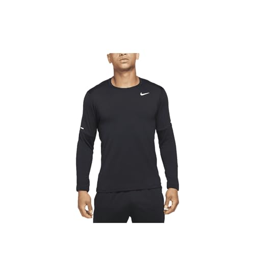 Nike Element Men's Dri-FIT Running Crew Top (Black, DD4754-010) Size XX-Large