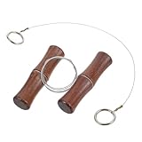 WRITWAA Schlammschneidwerkzeug aus Edelstahl und Holz 1 Satz Töpferwerkzeug zum Sicheren Schneiden von Ton und Knete für Erwachsene Beim Kreativen Selbstgemacht Töpfern