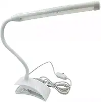 Luminária LED Flexível com Clipe e Cabo USB, 3 Níveis de Iluminação – Ideal para Leitura, Mesa de Estudo, Escritório e Quarto - NEXUS MARKET