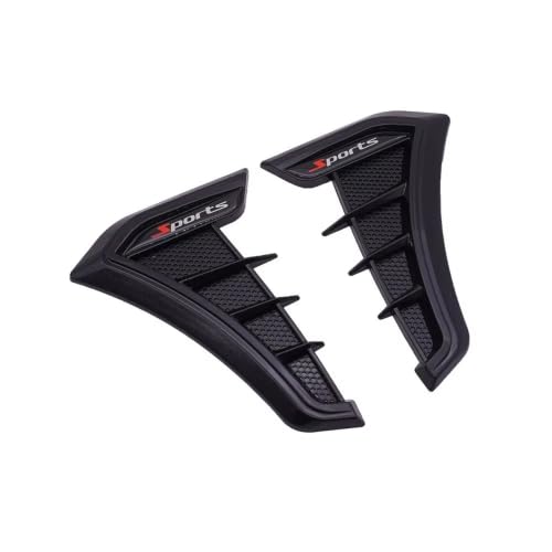 Rejillas laterales para MG HS Plug-in Hybrid 2025 2026 con acabado TPU efecto carbono brillante 2