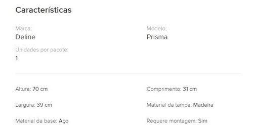 Apoio Mesa Lateral Suporte Braço Sofá canela