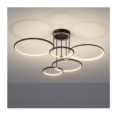 Lustre rond ZR98US fin de la lumière agressive éclairage chaud chambre salon