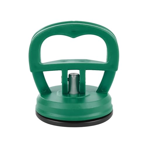 Mini Suction Cup Car Auto Body Dent Remover Puller Strong Vacuum Repair Kit Glass Metal Useful Lifting Tool for Tile, Granite, Metal(Dark Green)