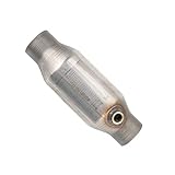Torchtree Catalytic Converter For 2.5 inch Inlet/Outlet Universal, Stainless Steel High Flow Catalytic Convertor, Catalyst converter, 1pcs