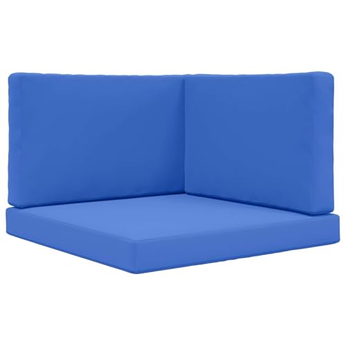 Coussins de canapé d'extérieur antidérapants et lavables turquoise 80x80 cm ergonomiques pour terrasse
