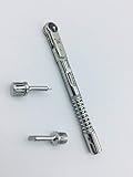 Dental Implant Torque Wrench Ratchet 10-70 Ncm Hex 1.25mm and 2.42mm With Driver