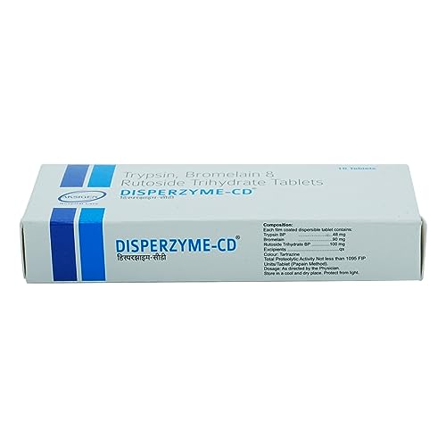 DISPERZYME-CD - Strip of 10 Tablets