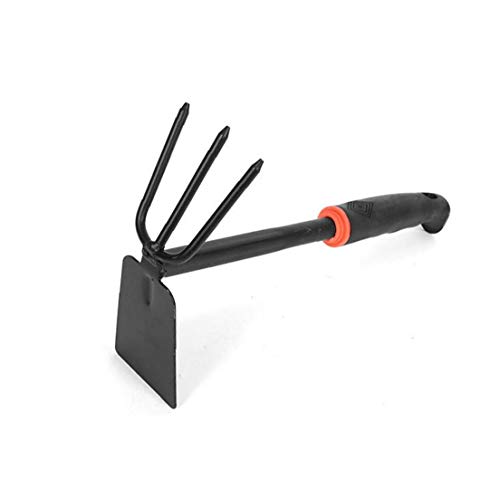 Dual-Purpose Hoe Portable Gardening Tool Glue Handle Purpose Garden Weeder for Miniascape Farming Home Garden