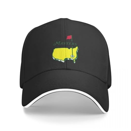 Baseball Cap Fashion Unisex Hip Hop Custom Casual Masters Tournament Augusta National Golf Men_s Short The Masters Classic Outdoor Augusta National au Baseball Cap, color, M