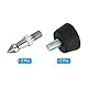 PATIKIL M8 Gewinde Stativ Stachel und Gummi Stativfüße 3 Set Kamera Stativ Boden Montage Adapter für Einbeinstativ Silber Schwarz