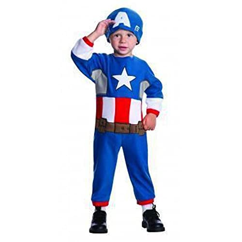 Rubie's baby boys Fleece Costume, Captain America, Toddler US