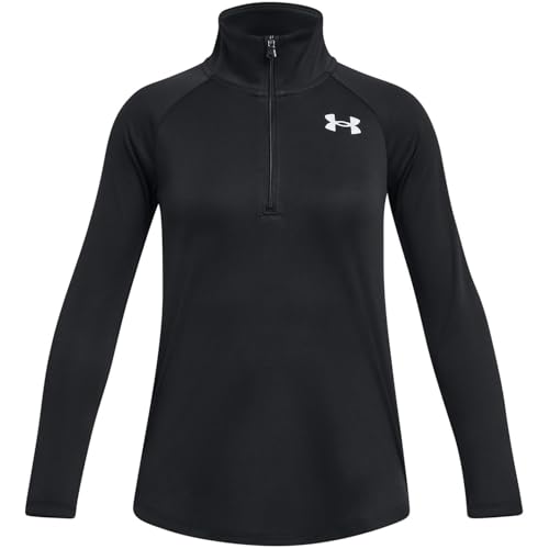 Under Armour Girls' Tech Graphic Half-Zip T-Shirt3
