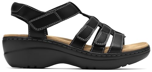 Clarks Clarks Womens Merliah 2 Ruby Black Leather 9 Medium