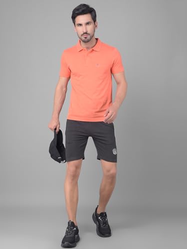 Image of Dollar Mens Cotton Casual Solid Polo Tshirt (Pack of 1)