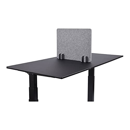 Stand Up Desk Store Refocus Raw Noise And Distraction Reducing Freestanding Acoustic Desk Divider Mounted Privacy Panel (Castle Gray, 20.9" X 16") #TOP7