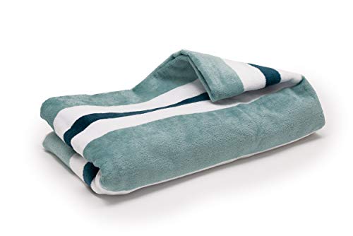 Cotton & Calm Oversized Beach Towel / Pool Towel - 40X71 Inches Beach Towels Oversized - 100% Cotton Extra Large Beach Towel - Perfectly Used As & Pool Towels & Beach Towels For Adults #TOP29