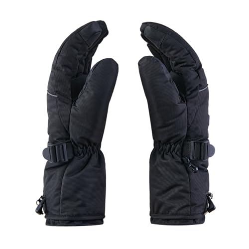 Guantes de invierno impermeables con batería recargable térmica 6