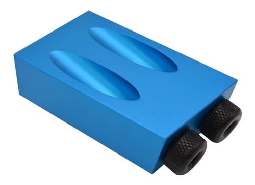 Kit Completo Gabarito Furo Chanfrado Angular Brocas Para Madeira (Gabarito + Brocas)