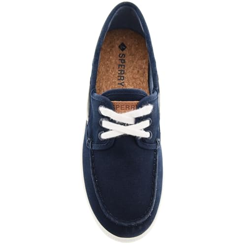 Image of Sperry Womens Venice Canvas Boat Shoe