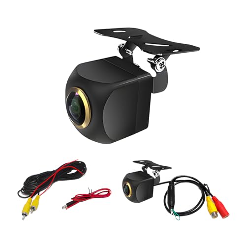 TNAIYH Car Backup Camera, AHD 1080P 170 Degree Wide View Angle Vehicle Reverse Parking Camera, Clear Night Vision Waterproof Rearview Back up Accessories for Truck SUV Sedan (Style1)