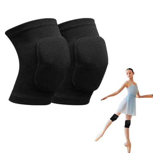 SUPRBIRD Volleyball Knee Pads for Dancers,1 Pair Stretchy Protective Knee Pads, Thick Sponge, Collision Avoidance Knee Sleeve,Soft Breathable Knee Pads for Men Women Kids