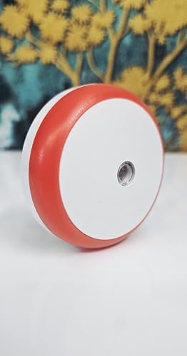 Image of HOARD Polycarbonate 0.5W Led Plug in Smart Night Lamp with Automatic Sensor Smart LED Night Lamp -(Reging Red) Pack of 1