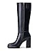 AITTA Women’s Platform Knee High Boots – Tall Fashion Boots with Square Toe, 3.5