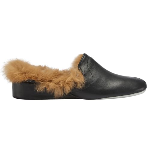 Lamo Somersby Lucille Women's Slippers, Slip-On Fur Lined House Shoes for Women