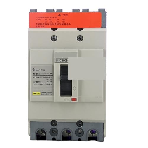 Disjoncteur NSC100B 75A 3P3T boîtier moulé pour réseau triphasé