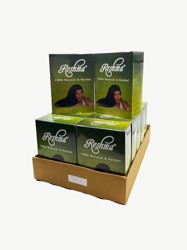 Reshma Beauty Henna Polvo Puro 100% Natural Paquete 12 x 150g miniatura 1