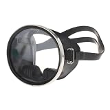 Professionelle Tauchmaske, ovale Form, klare Panoramabrille, gehärtetes Glas, Unterwasser Tauchermaske, Tauchbrille, gehärtete Glaslinse, Schwimmen, Schnorcheln