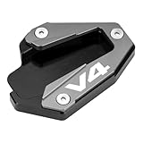 Accessoires pour Support Béquille Latérale pour Ducati Multistrada V4, Accessoire De Moto pour Rally S Sport(Grey)