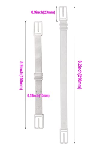 Women's Non-slip Adjustable Elastic Bra Strap Clips Holder-3 Packs2