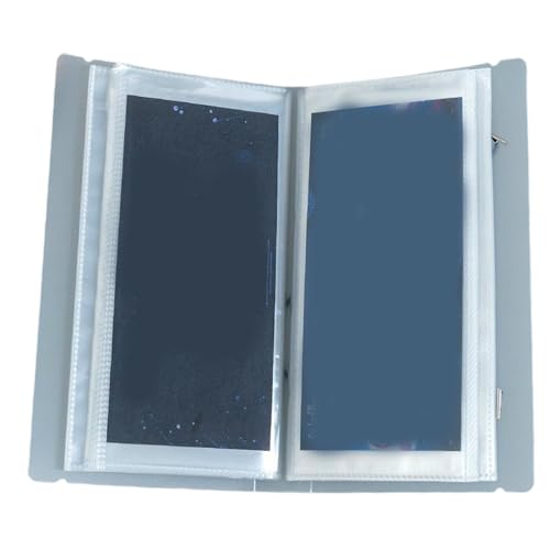 Álbum de entradas para conciertos para 80 Stubs, titular de protección de PP transparente para entradas de aire y recuerdos/ 9x5in