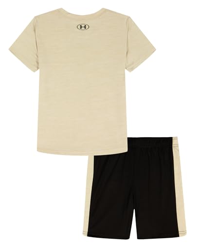 Image of Under Armour Boys' 2-piece Short Sleeve Graphic T-Shirt and Shorts Set, Lightweight & Breathable