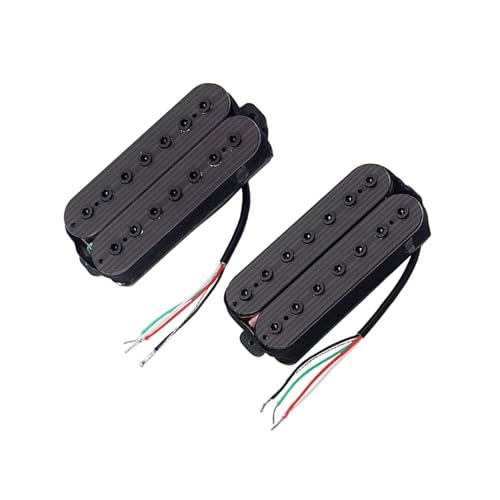 Micros Humbucker 7 Cordes Alnico V, set manche et pont pour guitare électrique