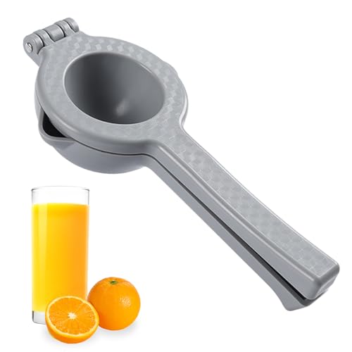 Exprimidor de mano - Jugo de limón | Exprimidor de zumo de limón | Alimento para zumo de naranja cítricos | Exprimidor de limón de acero inoxidable | Giroscopio manual portátil para cítricos, pomelo Exprimidor de mano - Jugo de limón | Exprimidor de zumo de limón | Alimento para zumo de naranja cítricos | Exprimidor de limón de acero inoxidable | Giroscopio manual portátil para cítricos, pomelo