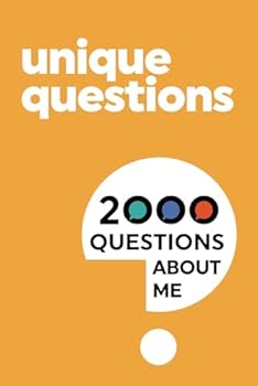 Paperback 2000 Unique Questions About Me Book
