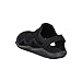 Crocs Men's Swiftwater Mesh Wave Sandals, Casual Lightweight Beach or Water Shoes, Black/Slate Grey, 9 Men