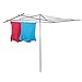 Household Essentials 17135-1 Outdoor Parallel Style Clothes Dryer with Steel Arms | 30 Lines to Hang Wet Laundry