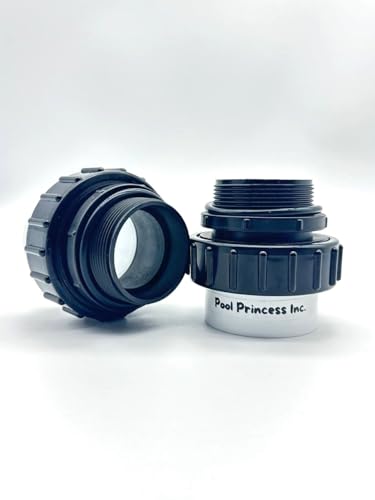 Pool Princess Heavy Duty Hi-Temp Union 2" inch 2MIP x 2" inch PVC Whisperflo & Intelliflo 21063-200-000 2PACK