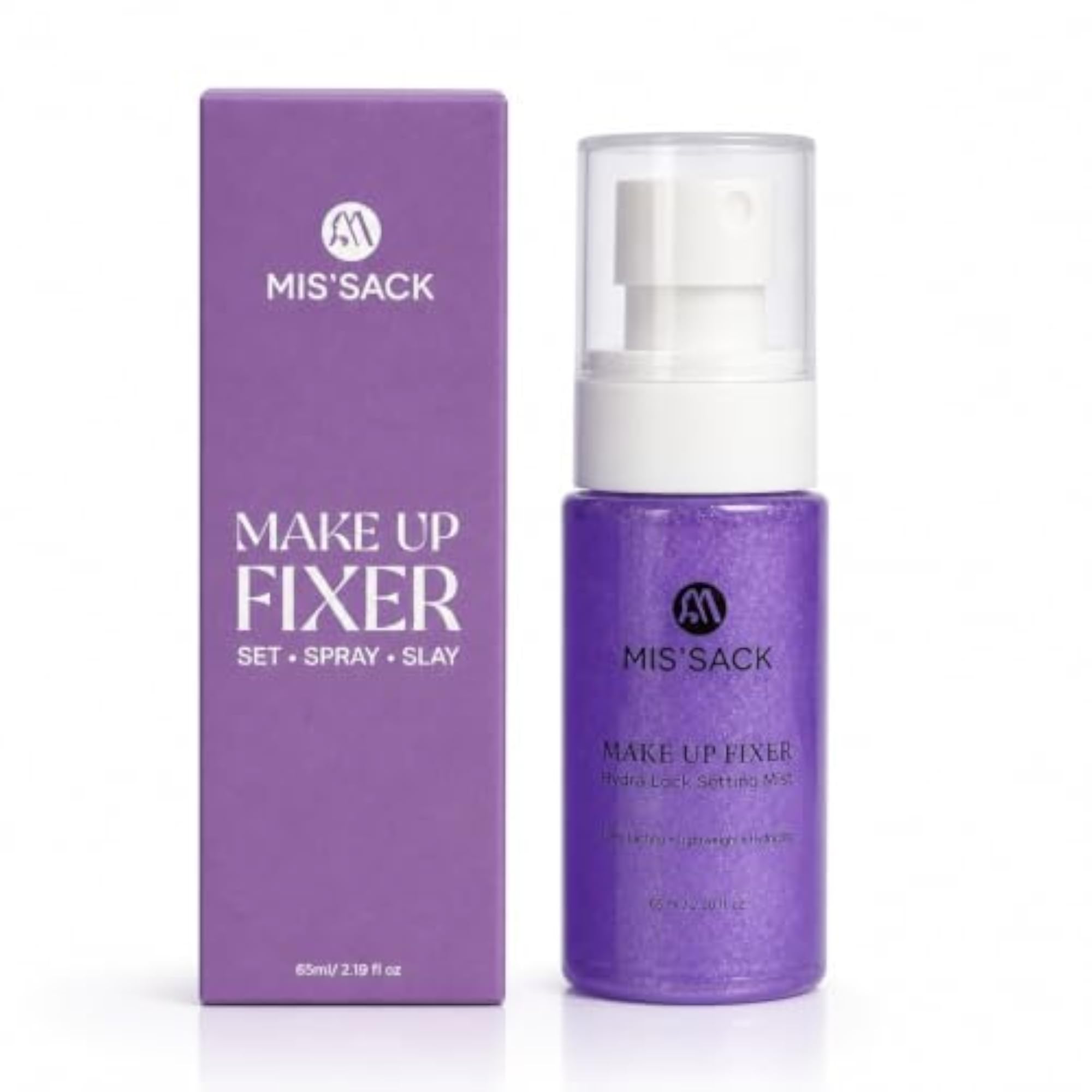 MIS'SACK Make Up Fixer Hydra Lock Setting Mist, 65 ml